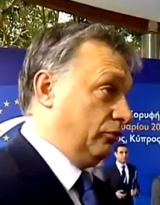 "Europában mindenhol erős vezetőkre van szükséges" - Orbán 2013. Ciprusban | Fotó: atv-video