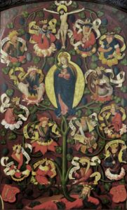 Jesu Stammbaum. Altarbild, St. Lambrecht
