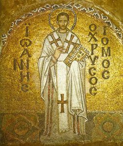 Der heilige Johannes „Chrysostomus”